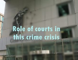 ROLE OF COURTS IN CRIME CRISIS