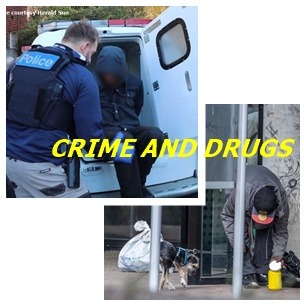 DRUGS AND CRIME, UNDERSTANDING WHO IS RESPONSIBLE