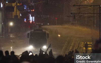 POLICE EFFICIENCY, USING WATER CANNONS IN CROWD CONTROL