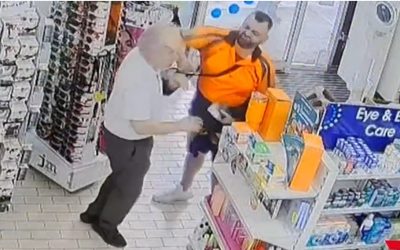 PHARMACIST RUSSELL FRAJMAN PUNCHED IN THE FACE IN BRUTAL ATTACK IN ST KILDA